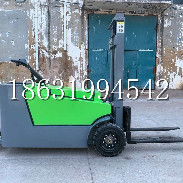 略阳县小型电动叉车1吨2吨步行站驾式电瓶堆高充电装卸车液压升降车铲车